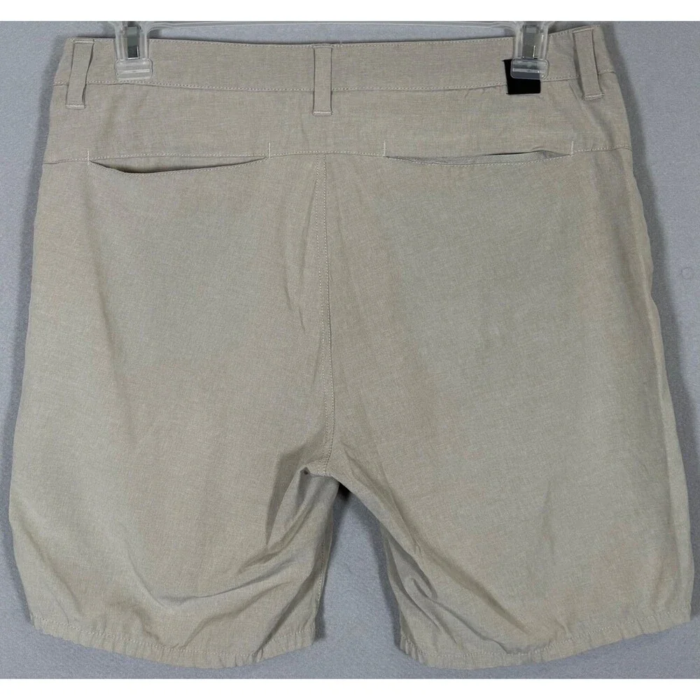 Vuori Shorts Mens 32 Beige Performance Tech Stretch Outdoor Active Golf Chino